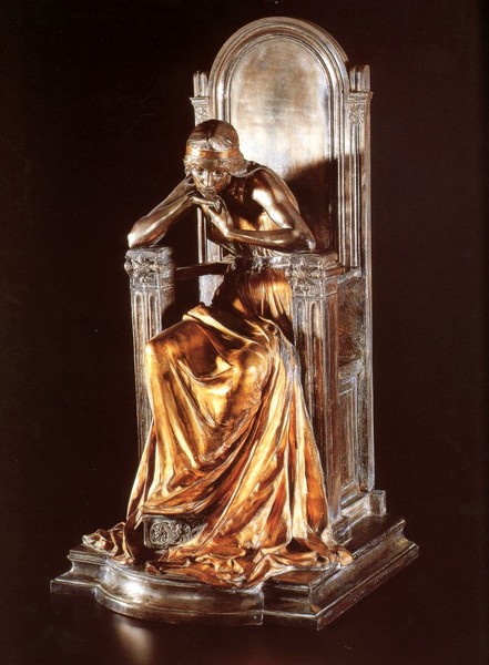Фото Шалон, Луи    Мечты принцессы, бронза, позолота, посеребрение