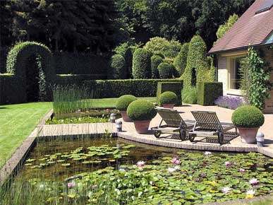 голландский сад в ландшафтном дизайне