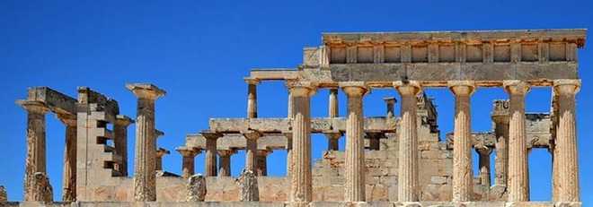 Греческая архитектура: Храм Афайи, о. Эгина