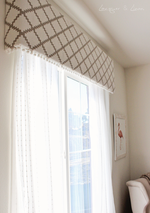 How to Upholstered a cornice