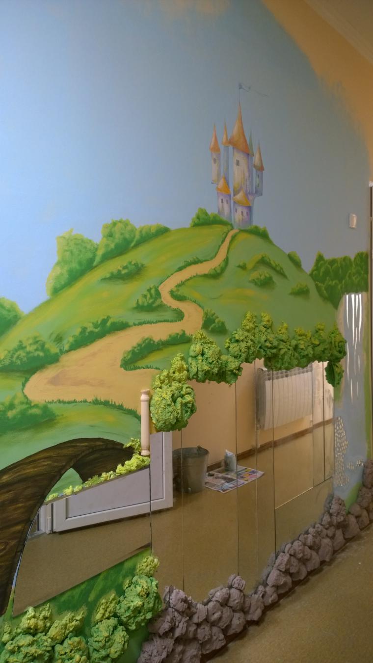 Как задекорировать стену в детском саду, фото № 12