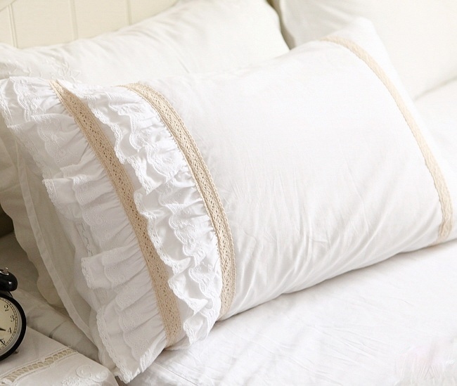 Нежное, легкое, воздушное: постельное белье в стиле шебби шик, фото № 15