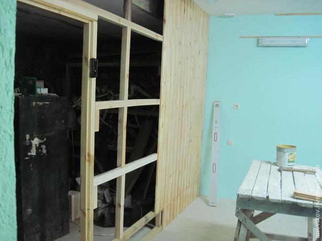 Устройство деревянной перегородки в мастерской или в другом  помещении.  Часть первая., фото № 22