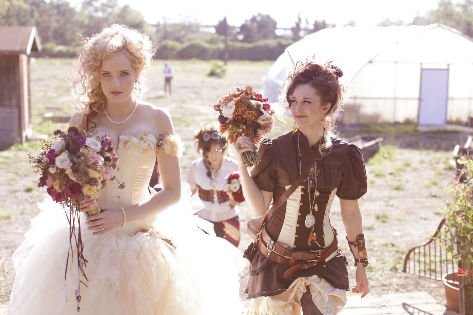 Steampunk wedding: варианты декора и нарядов свадьбы в стиле стимпанк, фото № 7