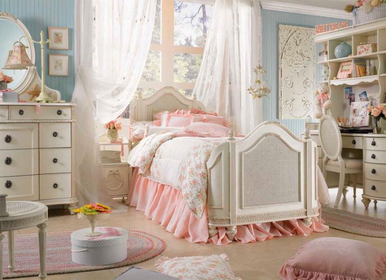 Детская в стиле шебби шик (shabby chic), фото № 3