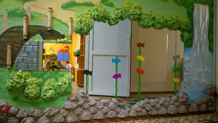 Как задекорировать стену в детском саду, фото № 18