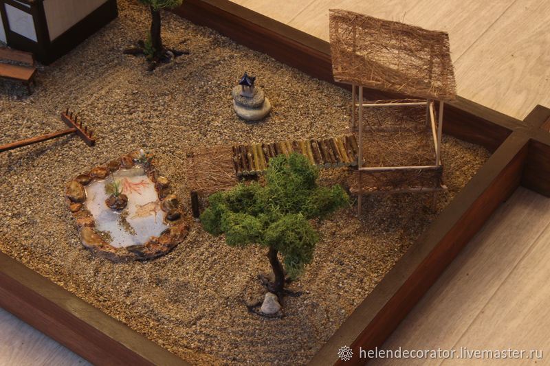Создаем сад Дзен для медитации в миниатюре, фото № 16