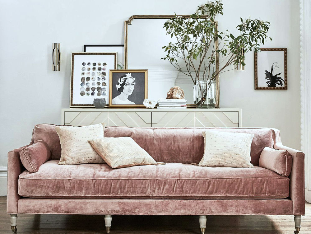 Модные оттенки цвета пыльной розы в оформлении домашнего интерьера, фото № 48