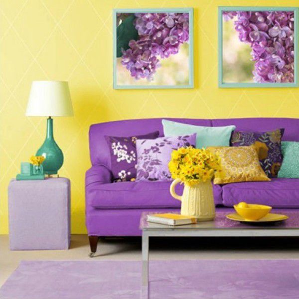 Жизнь в фиолетовом цвете 27 стильных сочетаний в интерьере, фото № 15