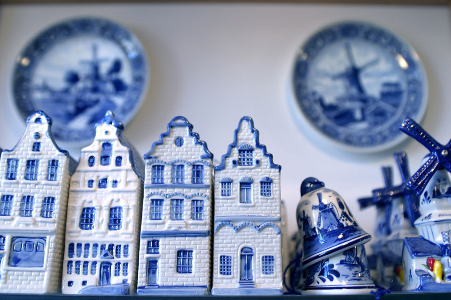 Гжель в интерьере. Отличие от  Delft и  Blue China, фото № 6