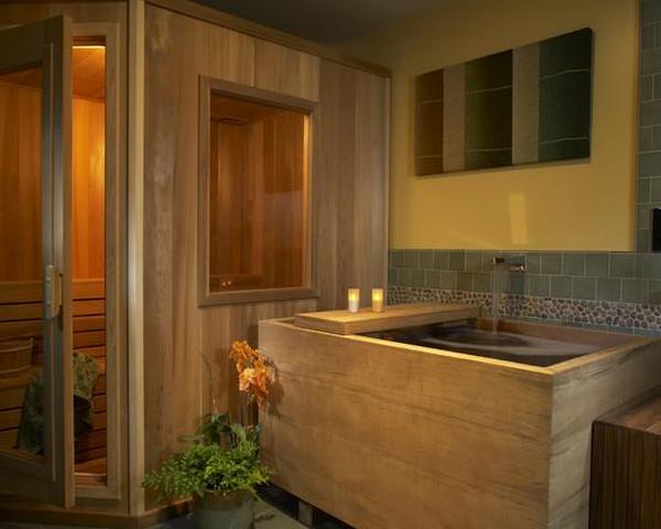 оформление ванной комнаты в японском стиле