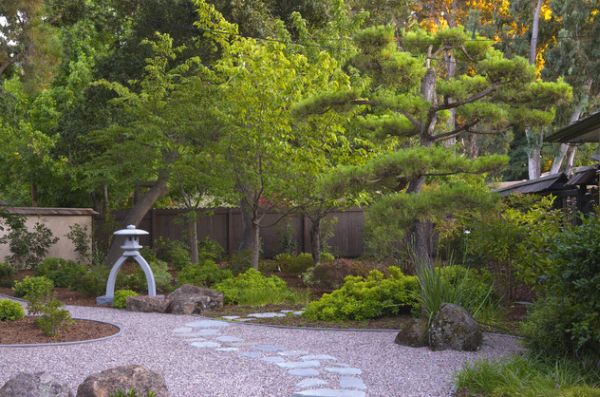 Ландшафтный дизайн сада в японском стиле