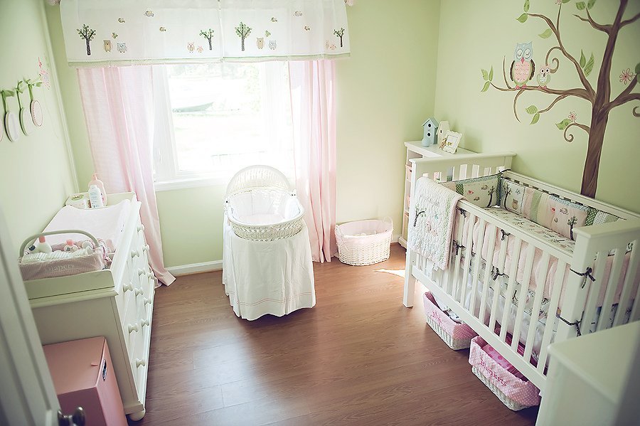 обустройство детской комнаты для новорожденного