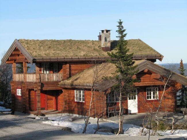 Дома в норвежском стиле