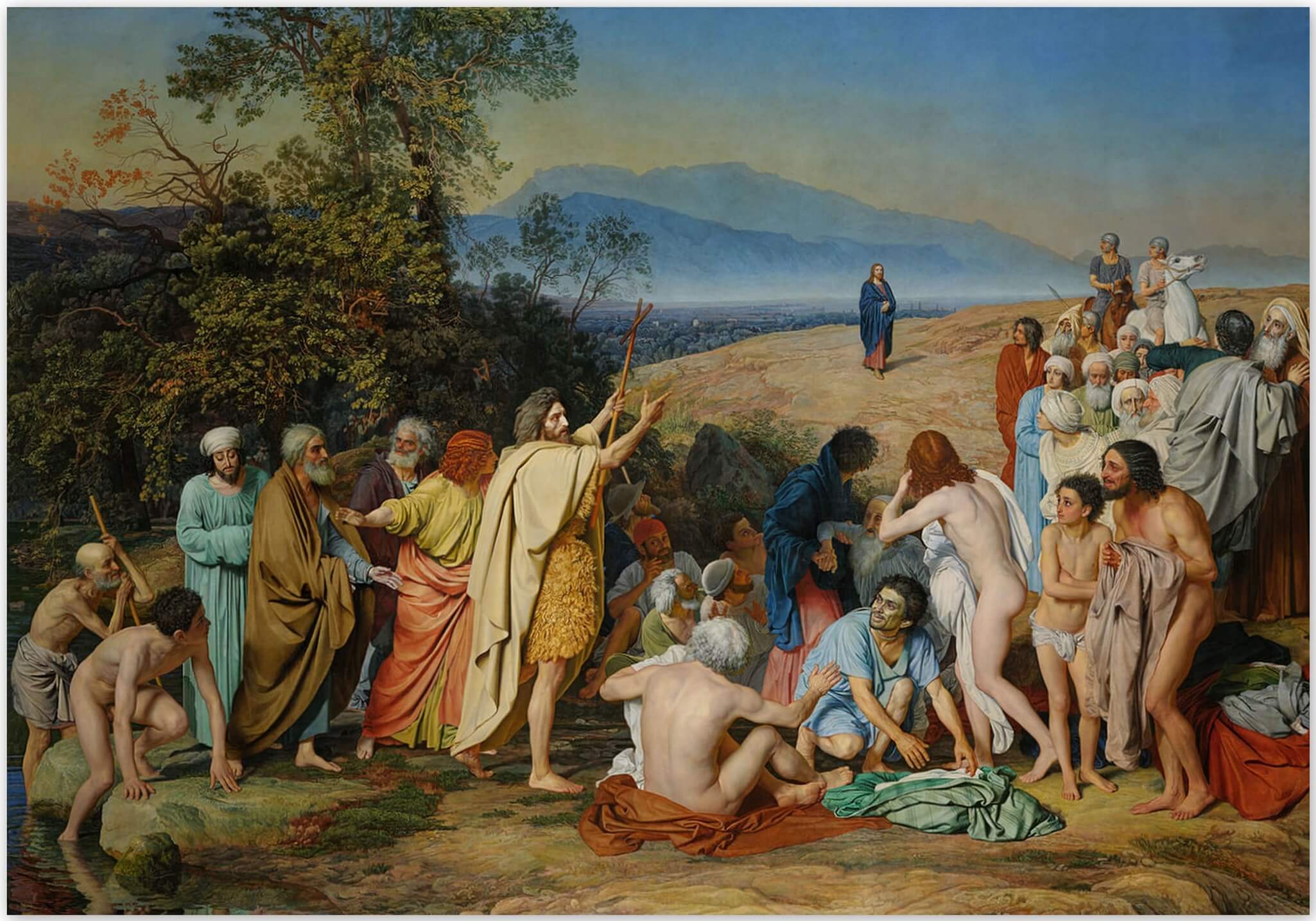 Явление Христа народу - А. И. Иванова (1837 – 1857)
