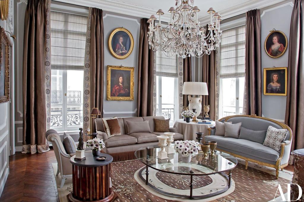 парижский стиль в интерьере квартиры