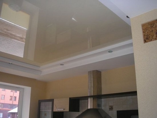 Типы гипсокартонных потолков на кухне