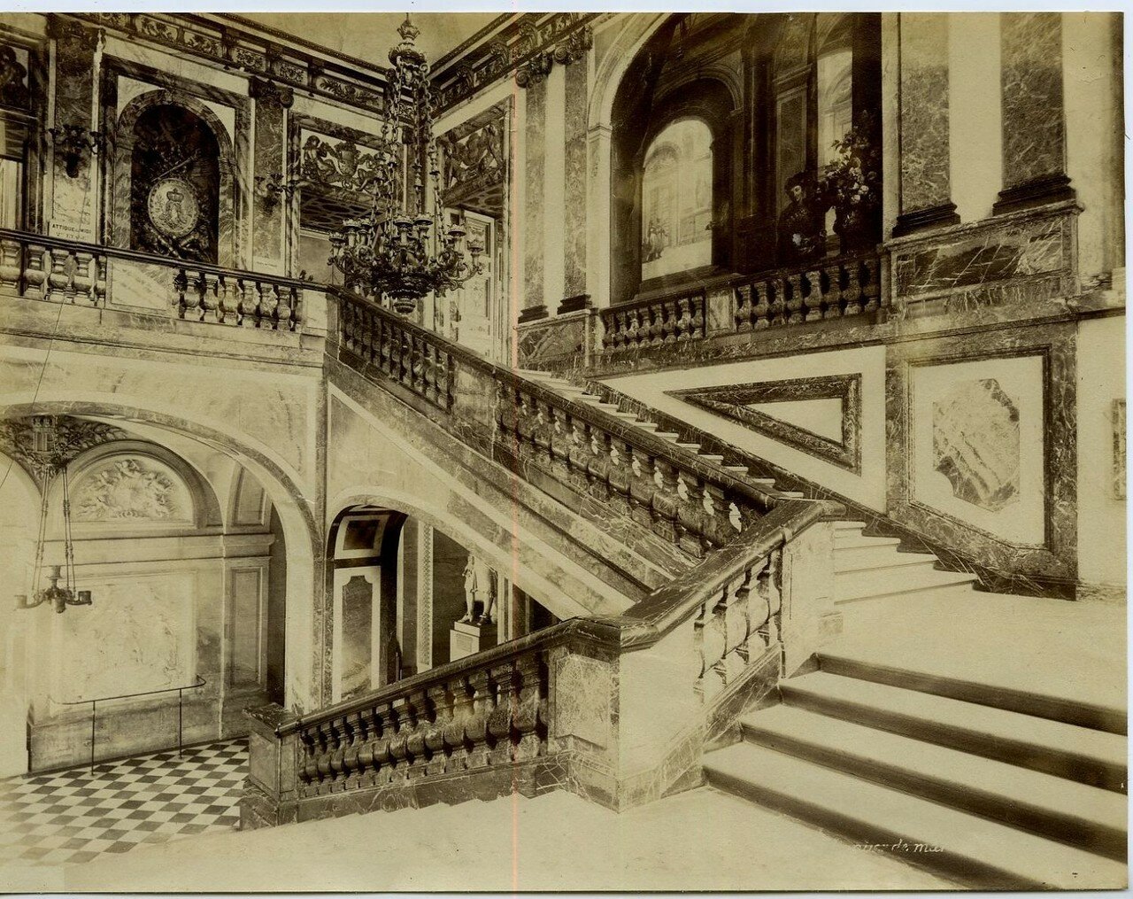 Версальский дворец. Большая лестница