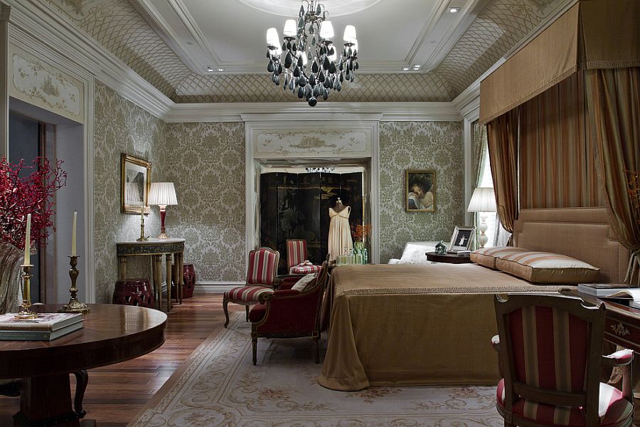 Спальня в викторианском стиле на любой вкус: декоративные элементы