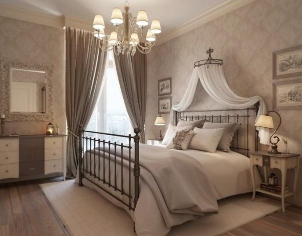 Стиль прованс как нельзя лучше подойдет для спальни благодаря сочетанию простоты, уюта и изящества 