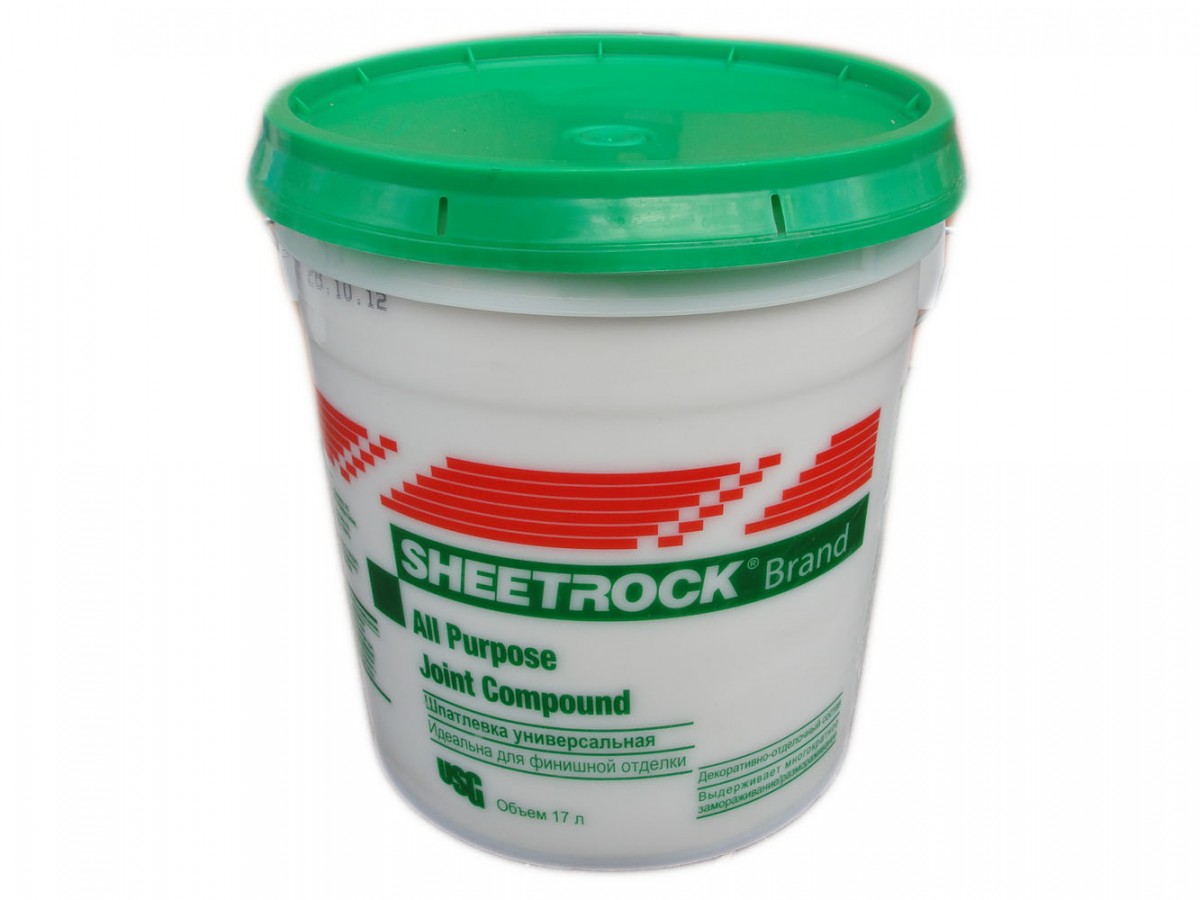 Фото шпаклевки Sheetrock All Purpose