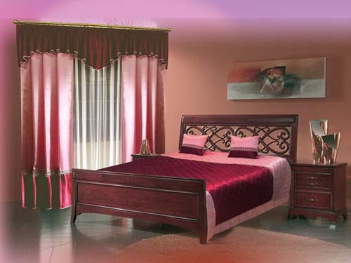 Бордовая спальня – стиль и элегантность в каждом предмете.