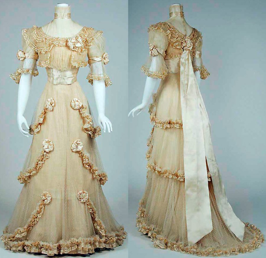 Стиль модерн в одежде 1900-е