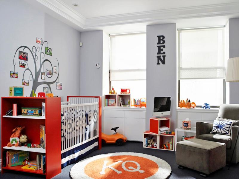 как выбрать цвет детской комнаты