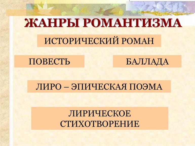 Романтизм определение