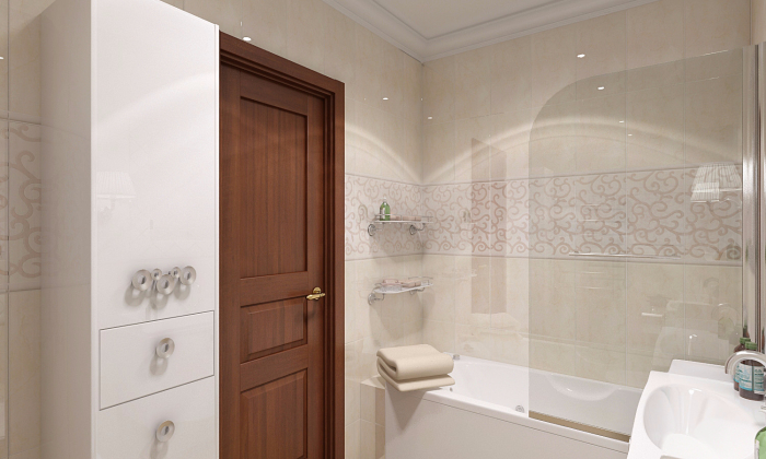 Керамическая плитка с рисунком для ванной комнаты является наиболее трендовым отделочным материалом.