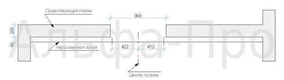 Установка раздвижной двери2