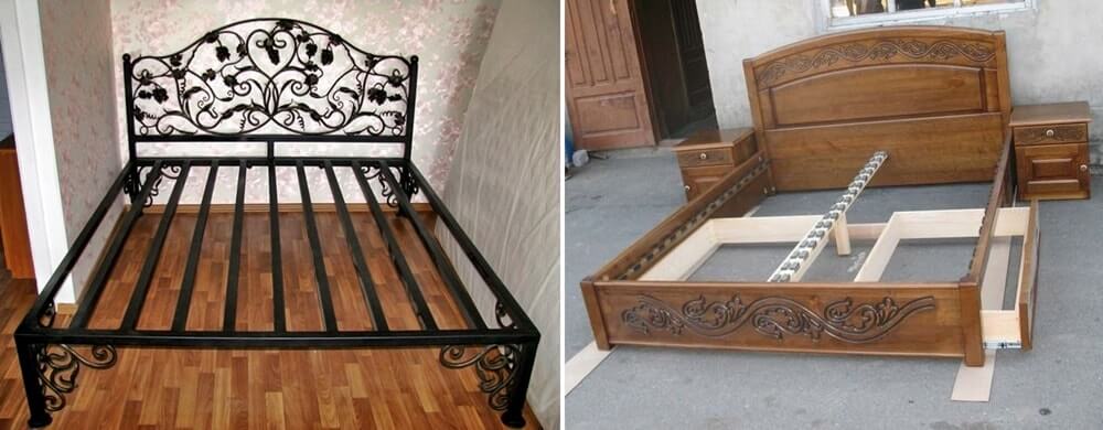 Welches Bett ist besser: Metall oder Holz?