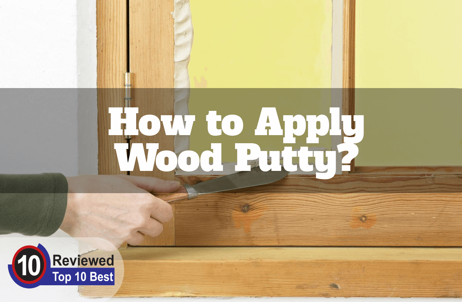 How long does wood putty take to dry