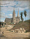 Monografie de la Cathedrale de Chartres - 10 Facade Meridionale - Gravure.jpg