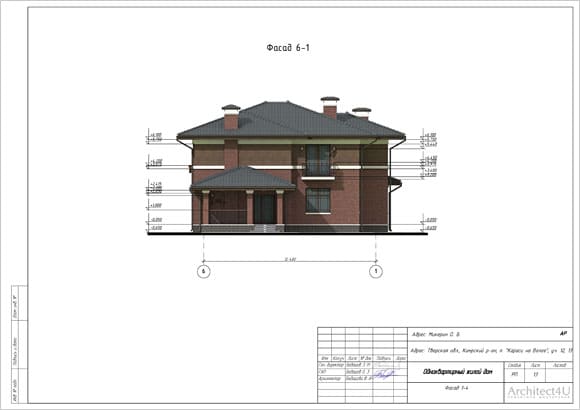 Чертежи фасадов