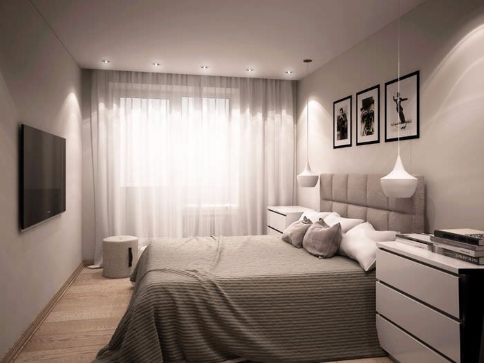 Дизайн спальной комнаты в хрущевке