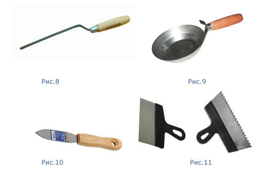 Инструменты для штукатурных работ