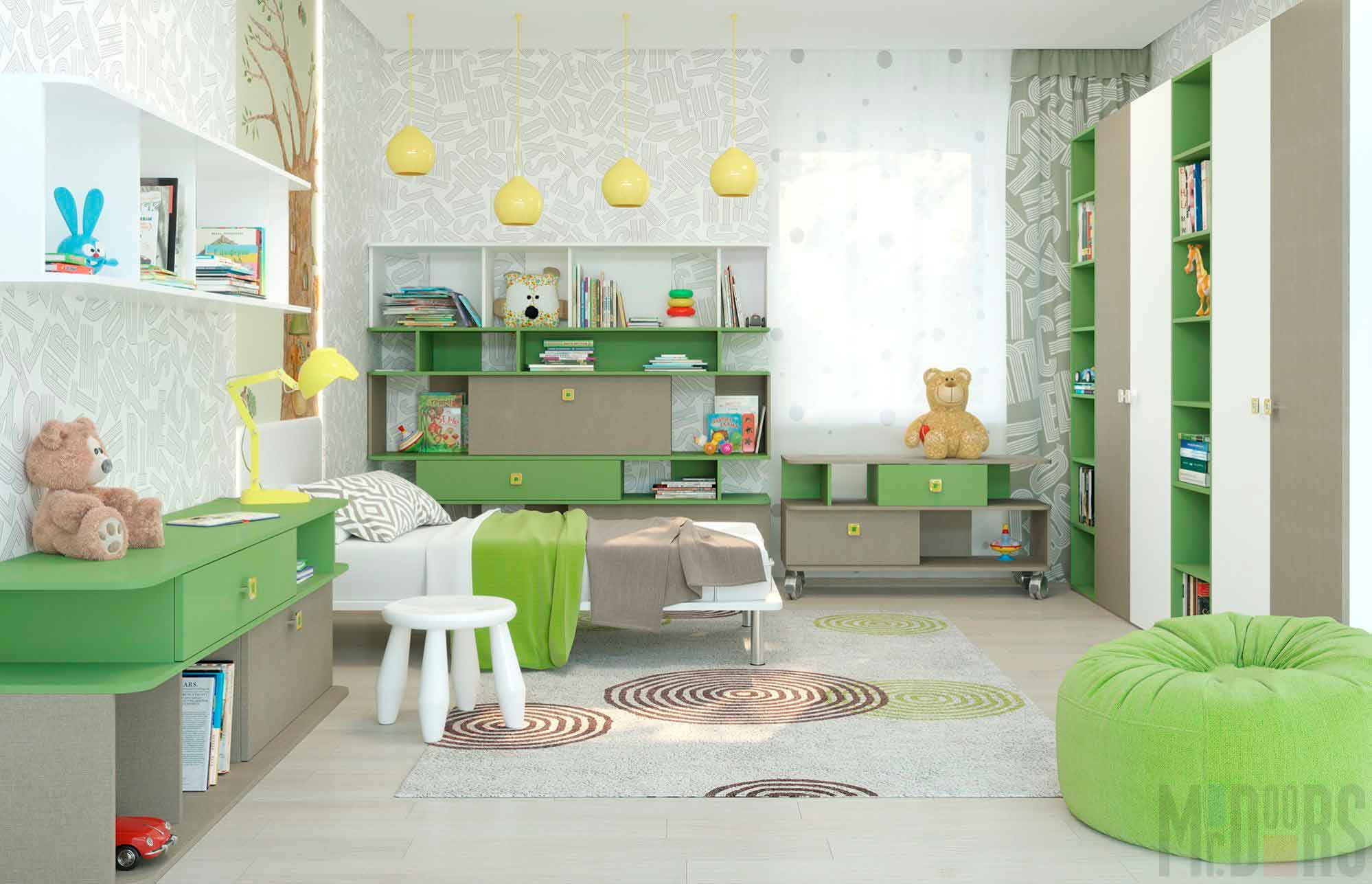 Детская комната дизайн для дошкольника