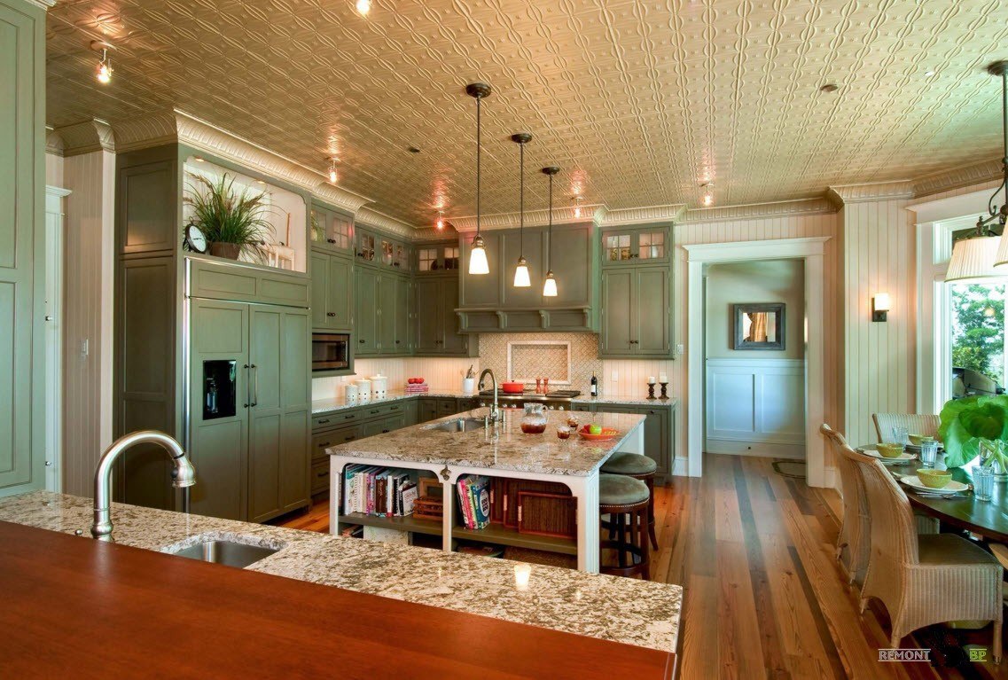Потолочная плитка для кухонного потолка