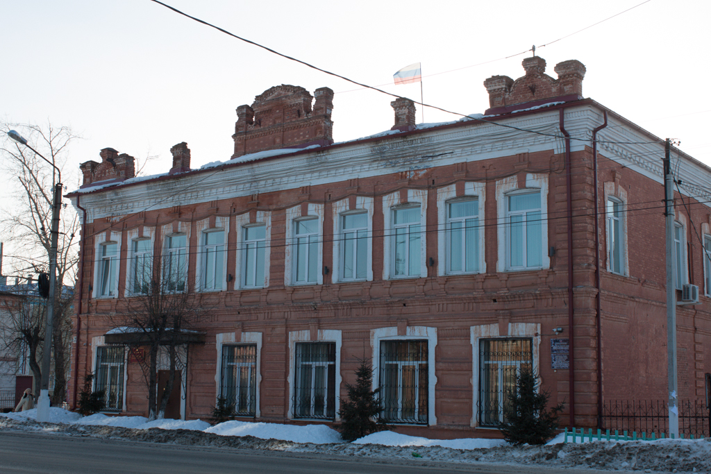 Старинные здания Мариинска.