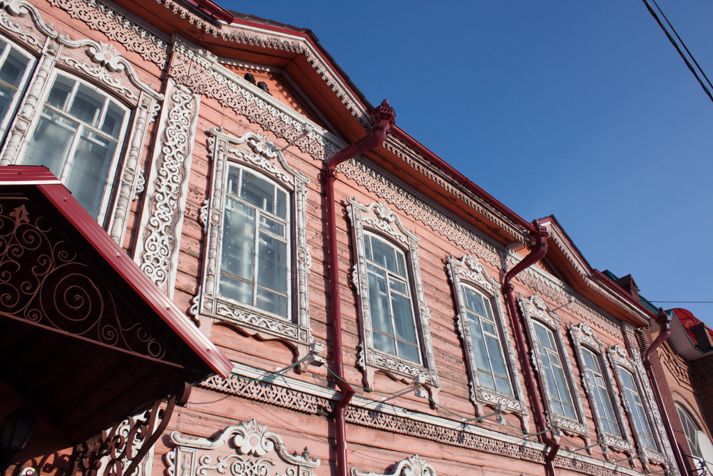 Старинные здания Мариинска.